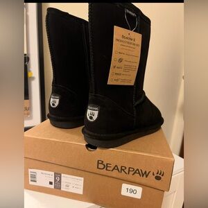 BearPaw Classic Black Boots
